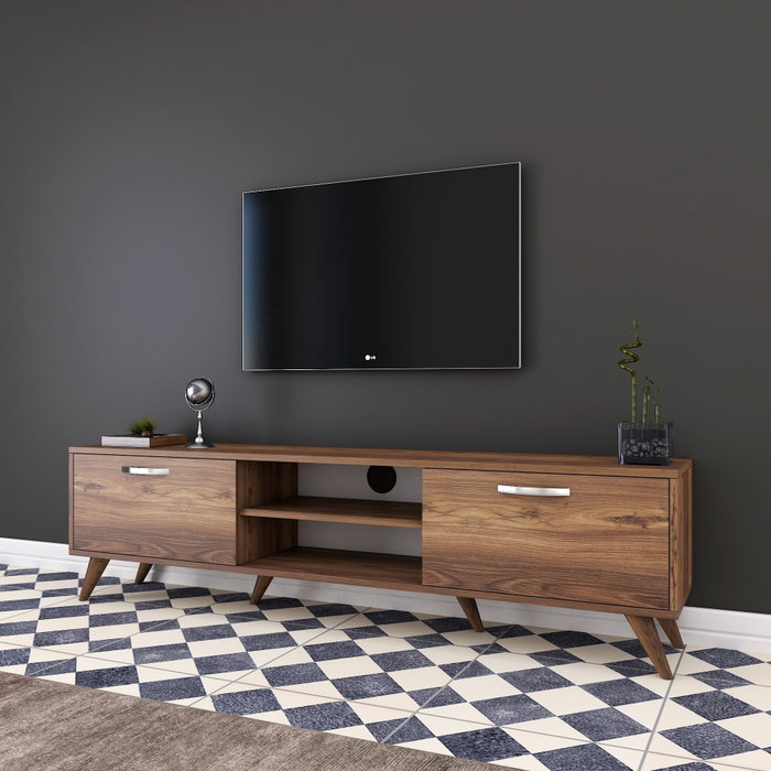 Hanah Home Soporte de TV A9 - 221 en Nogal